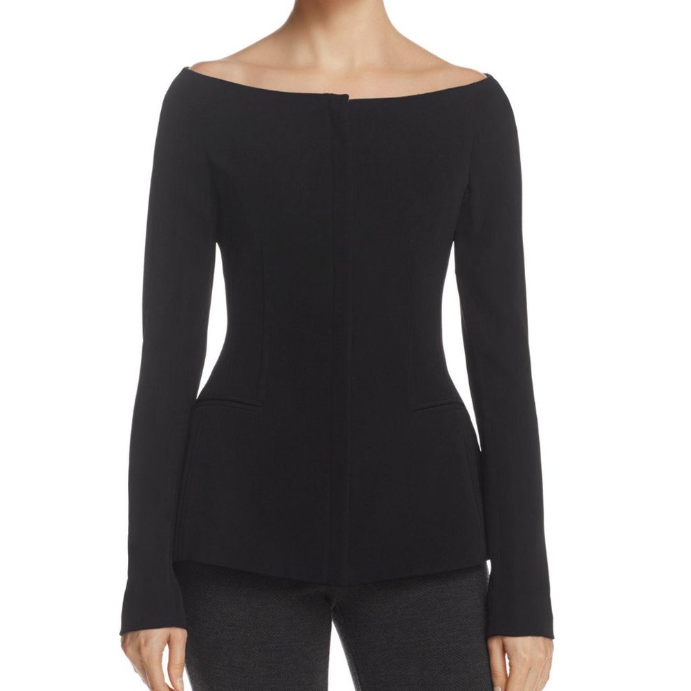 Theory off-the-shoulder jacket